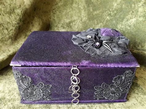 Witchcraft book jewelry box